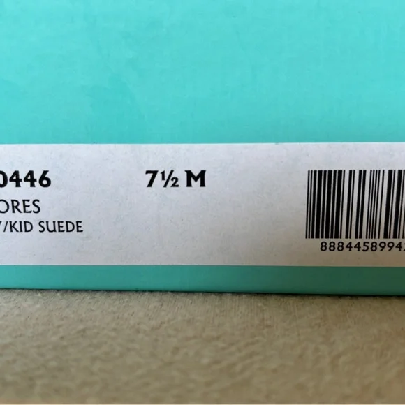 Kate Spade Navy Suede Heels - Picture 4 of 5